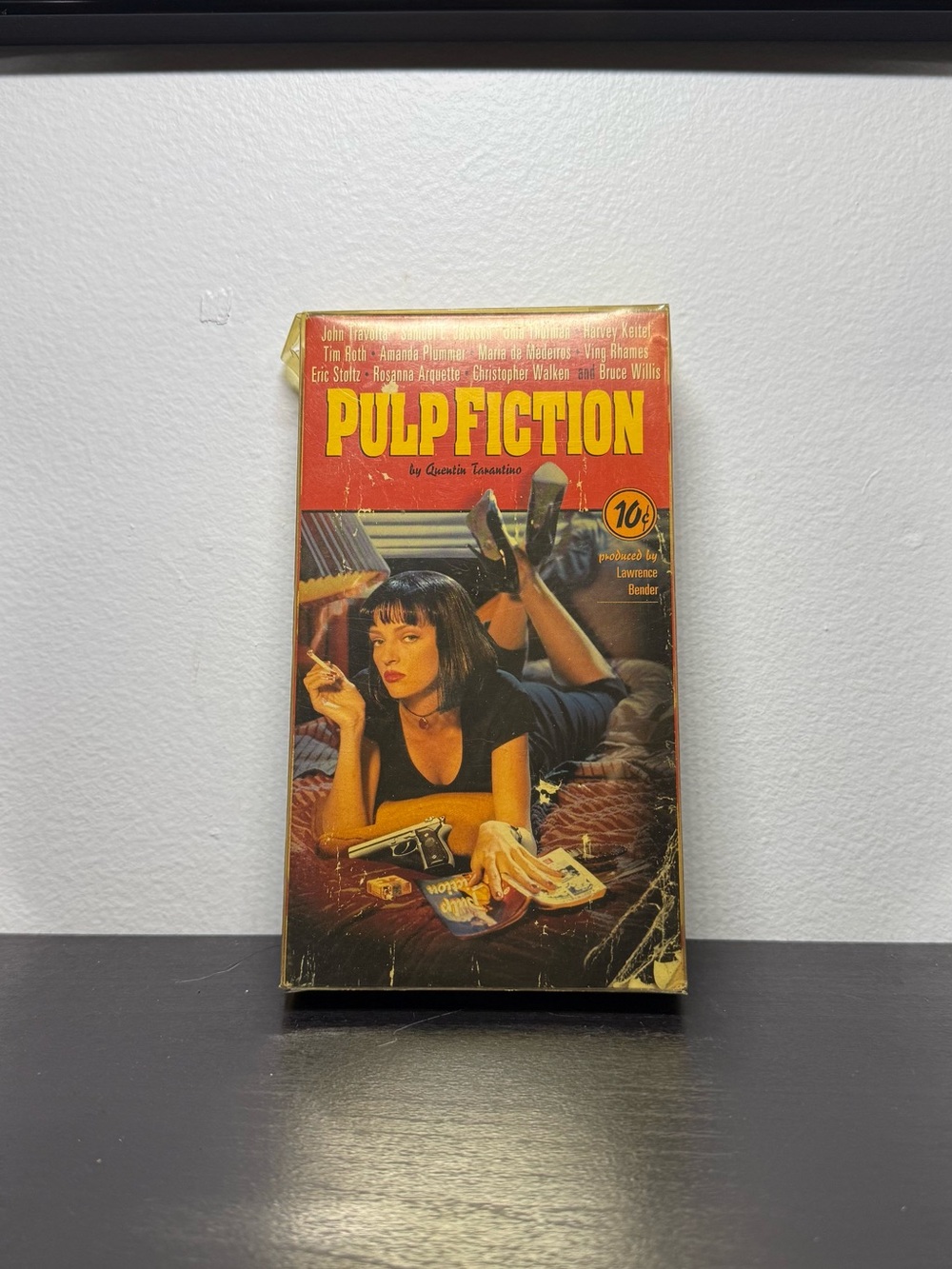 Vintage 1990s Pulp Fiction VHS Miramax Quentin Tarantino Travolta Thurman Movie